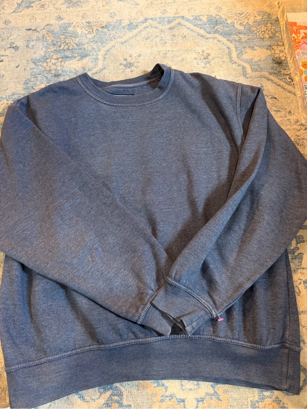 Men's Crewneck Sweatshirt - Dark Blue